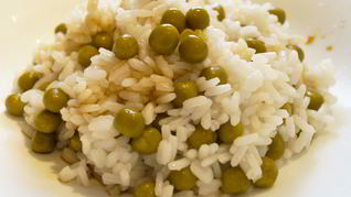 Рецепт Риса с зеленым горошком