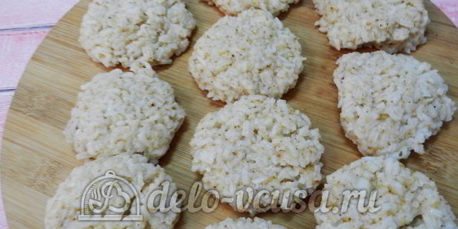 Рецепт рисовых крокетов с сыром и ветчиной