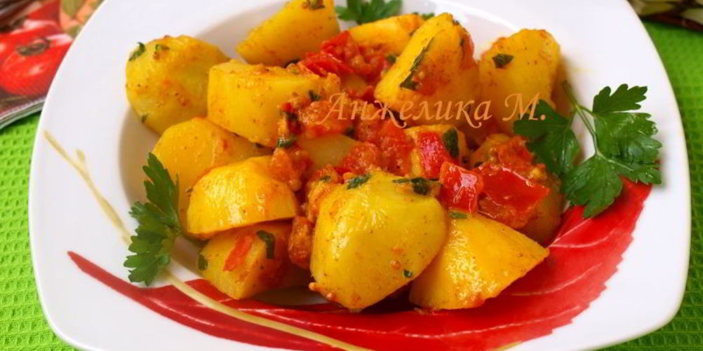 Как приготовить варенный картофель со специями