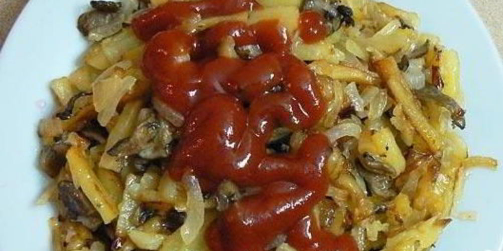 Как приготовить жареную картошку с вешенками в мультиварке