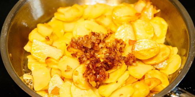 Рецепт жареной картошки