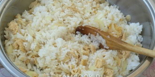 Рецепт жареного риса по-тайски