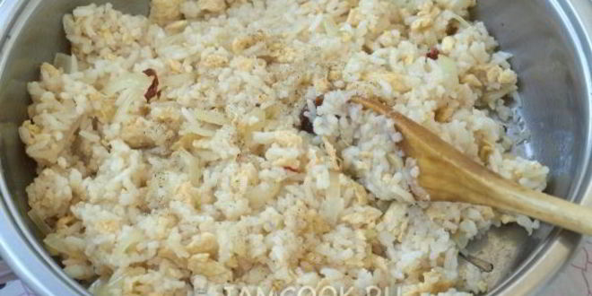 Рецепт жареного риса по-тайски