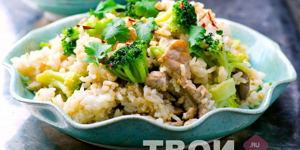 Как приготовить жареный рис