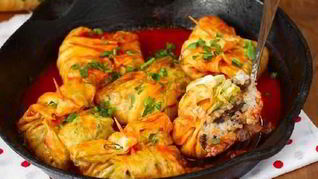 Рецепт Ароматных голубцов с грибами