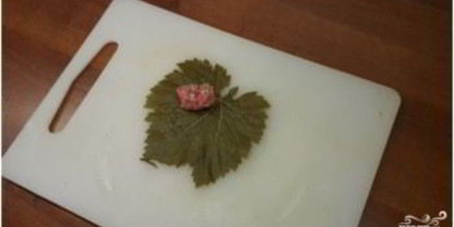 Рецепт долмы из баранины