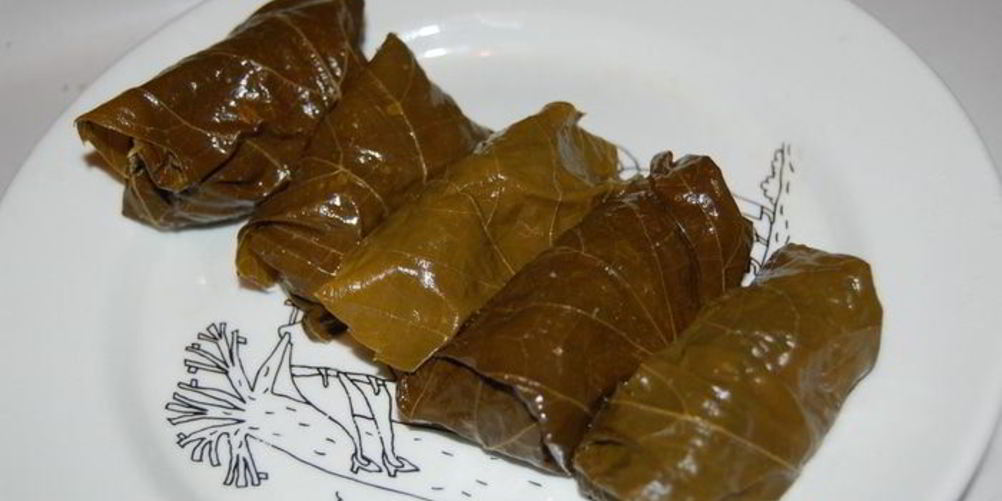 Как приготовить долму из виноградных листьев