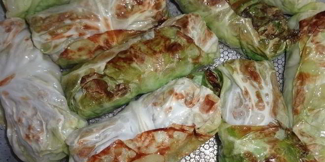 Рецепт голубцов из молодой капусты с фаршем и чечевицей