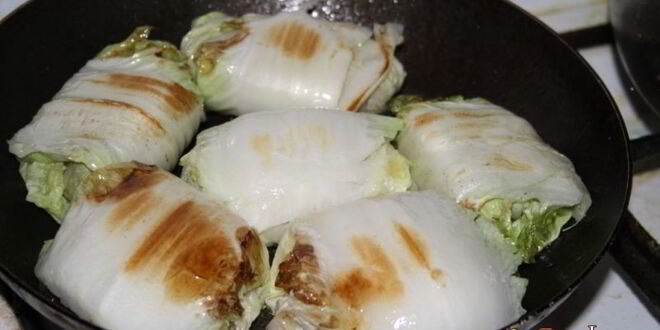 Рецепт голубцов из пекинской капусты