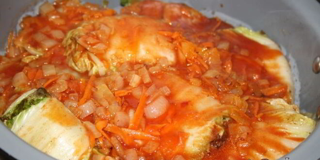 Рецепт голубцов из пекинской капусты