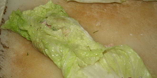 Рецепт голубцов из пекинской капусты
