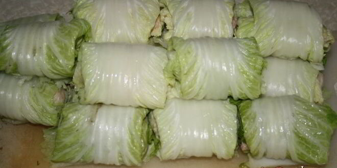 Рецепт голубцов из пекинской капусты
