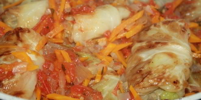 Рецепт голубцов из шпиц-капусты