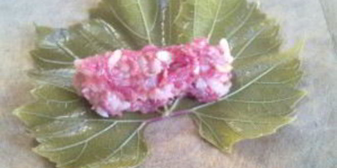 Рецепт голубцов из виноградных листьев