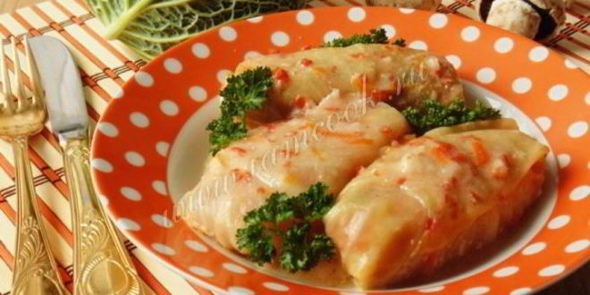 Рецепт голубцов овощных