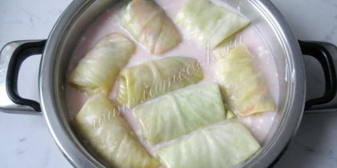 Рецепт голубцов овощных