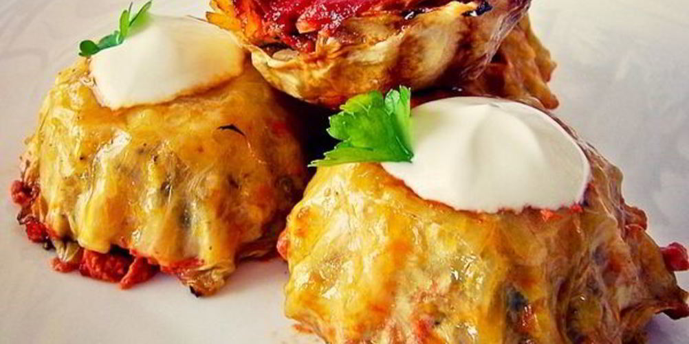 Как приготовить голубцы с грибами и курицей в духовке