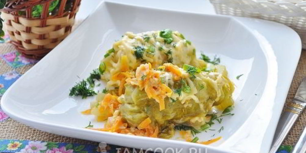 Как приготовить голубцы с индейкой в сливочном соусе в мультиварке