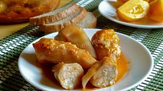 Рецепт Голубцов с капустой и фаршем в духовке