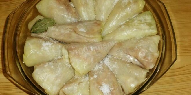 Рецепт голубцов с капустой и фаршем в духовке