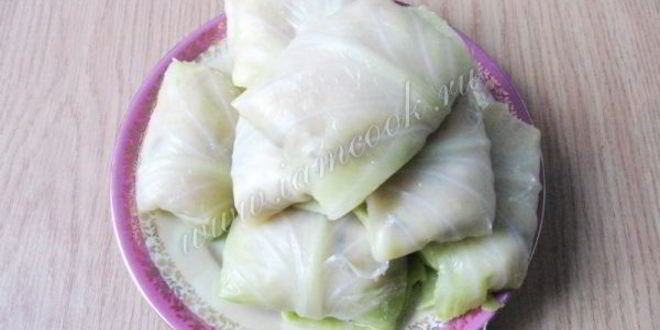 Рецепт голубцов с курицей, свиной грудинкой и грибами