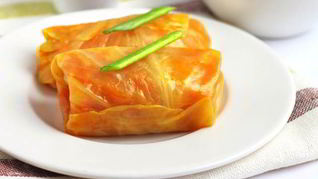 Рецепт Голубцов с лососем и овощами