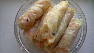 Рецепт Голубцов с морковкой по-корейски