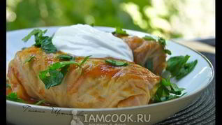 Рецепт Голубцов с мясом и рисом