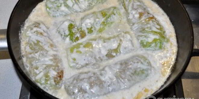 Рецепт голубцов с печенью и рисом