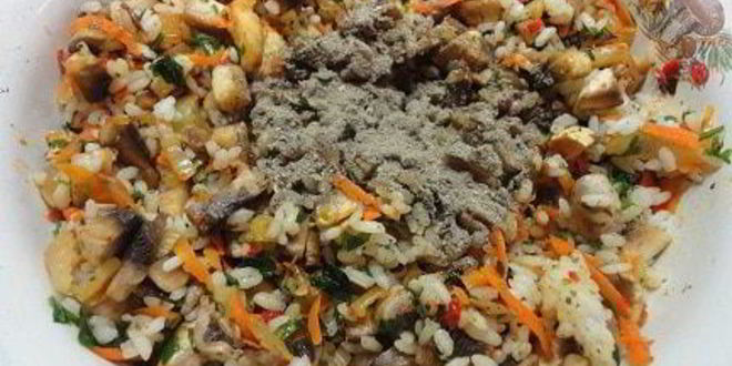 Рецепт голубцов с рисом и грибами