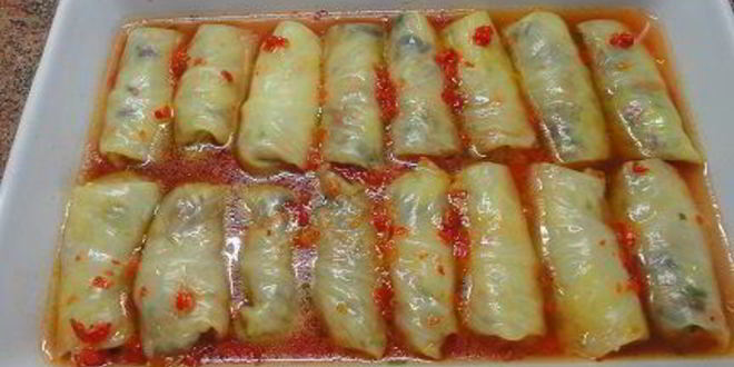 Рецепт голубцов с рисом и грибами