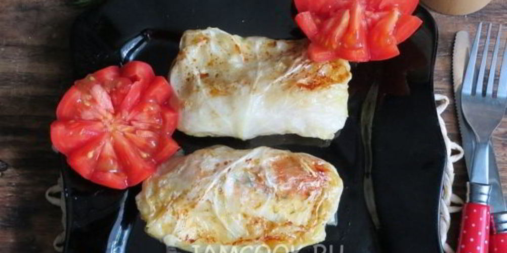 Как приготовить голубцы с сосисками и сыром