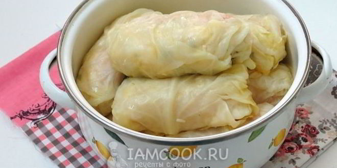 Рецепт голубцов с сосисками и сыром
