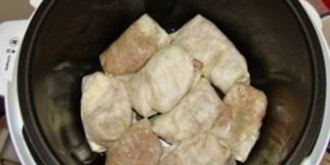 Рецепт голубцов в скороварке