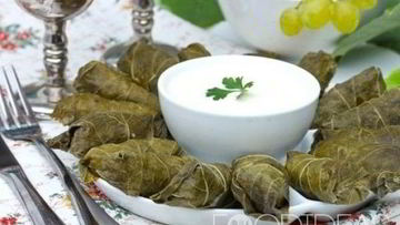 Рецепт Голубцов в виноградных листьях