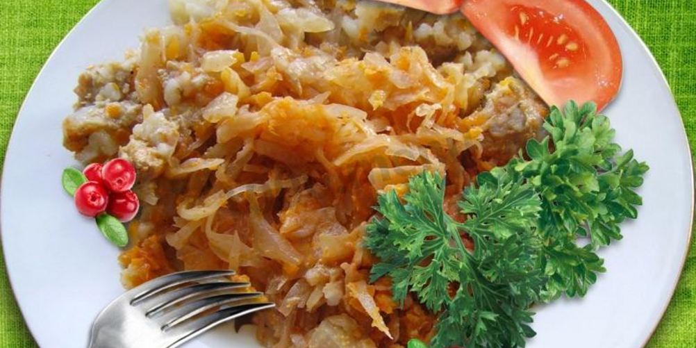 Как приготовить ленивые детские голубцы