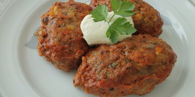 Рецепт ленивых голубцов с красной капустой