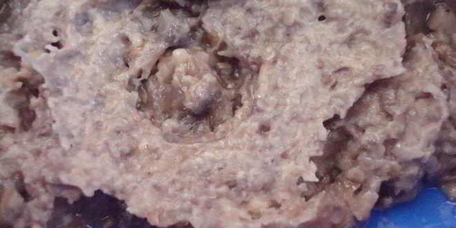 Рецепт мини-голубцов с вино-вишневым соусом