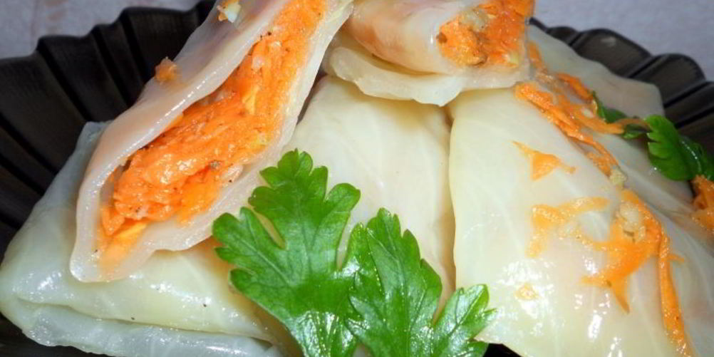 Как приготовить овощные голубцы маринованные