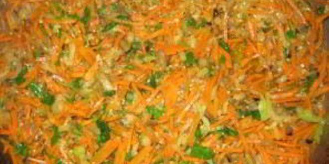 Рецепт овощных голубцов