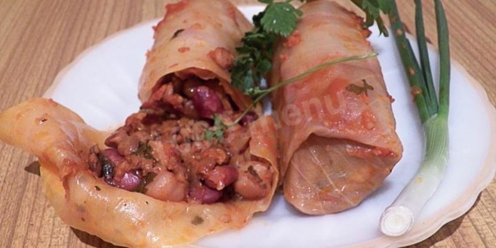 Как приготовить постную долму