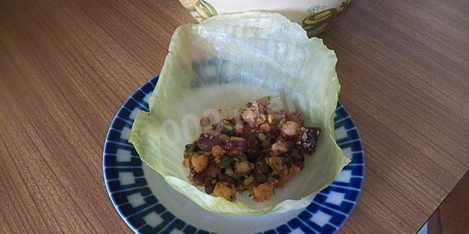 Рецепт постной долмы