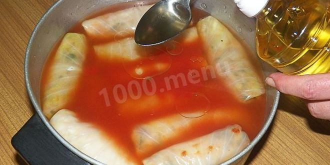 Рецепт постной долмы