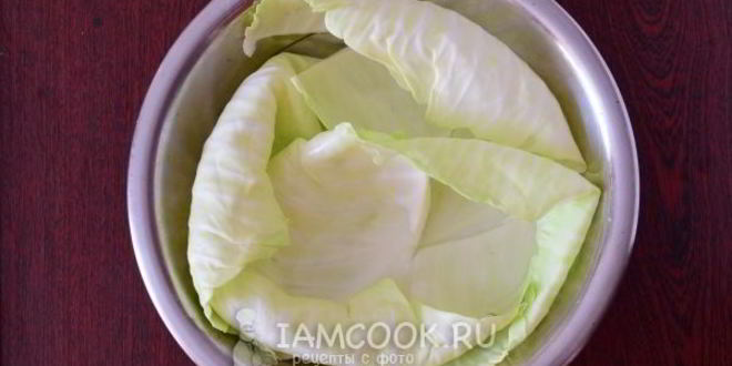 Рецепт постных голубцов с овощами