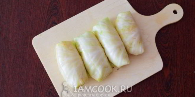 Рецепт постных голубцов с овощами