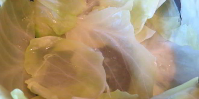 Рецепт запеченного ленивого голубца