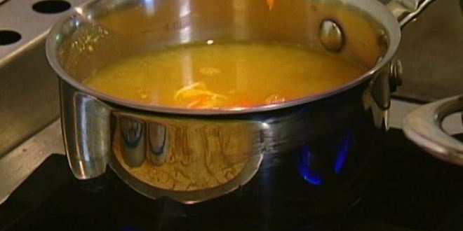 Рецепт гречневой лапши с грибами и морской капустой