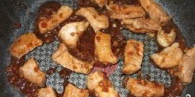 Рецепт гречневой лапши со свининой