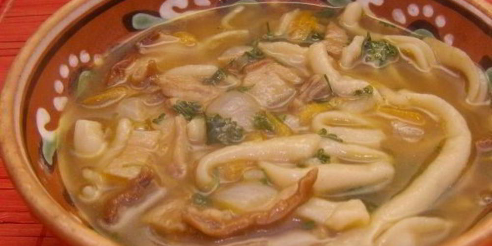 Как приготовить грибную лапшу из сушеных грибов