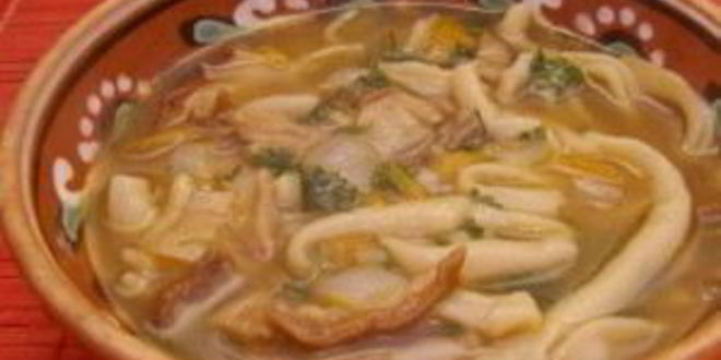 Рецепт грибной лапши из сушеных грибов